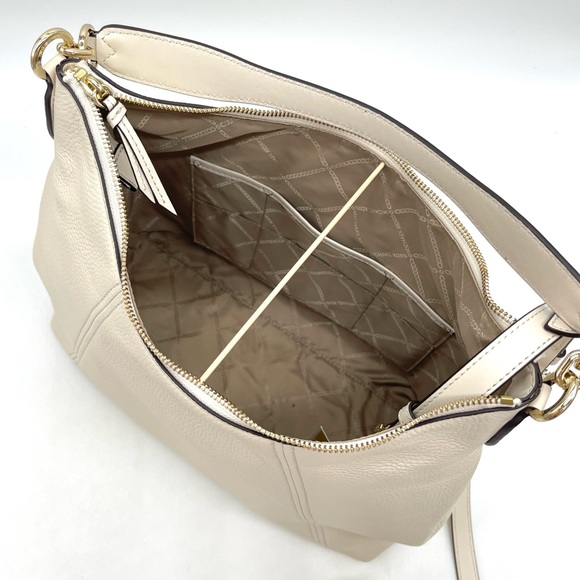 Michael Kors Sienna Large Pebbled Leather Shoulder Bag - Picture 5 of 10